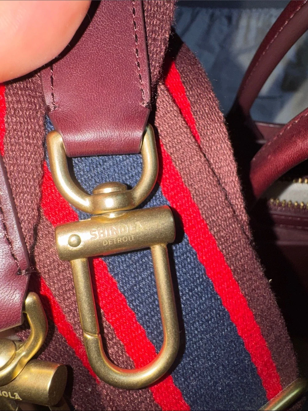 Shinola RARE Leather Day Satchel - with Gold Hardware LIKE NEW